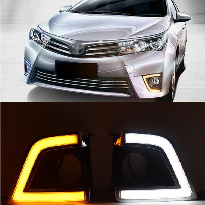 Toyota Corolla 2015-2017 DRL Covers For Fog Lamps