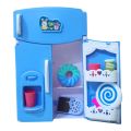 New Fun Mini Fridge Refrigerator Toy Set For Kids 3 Years - Blue. 