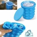 Magic Ice Cube Maker Genie Silicone Rubber Ice Tray Mold. 