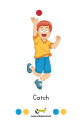 ACTION WORDS FLASH CARDS -8022. 