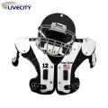 Football Pendant Realistic American Football Shoulder Pads. 
