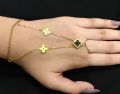 Trending Stainless steel  | Premium  ANJA | Anti - tarnish | waterproof | clover design | Girls jewellery | Elegent. 