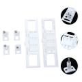 2 Sets Universal Toilet Seat Fixing Screws Toilet Lid Screws Part Plug-In Boards Top Mounted Toilet Cover Screw Accessories. 