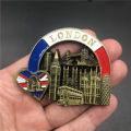 【HOT】 Magnetic Metal Fridge Magnets,Tourism World Iconic Buildings By Country Souvenirs,Refrigerator Decorations Magnet,Home Decors. 