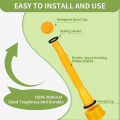 Gas Can Spout Replacement Gas Can Nozzlet Gas Can Spout Set with Flexible Nozzles, Thicker Gasket. 