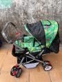 8 Big Tyres Alloy Foldable Baby Stroller Pram. 