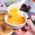 Chinese Serving Spoon Pure White a Big Ceramic Ladles Soup Spoons Extra Large Ramen Bright White Asian Heavy Duty Deep Porcelain Flatware Spoons 10 inch Long. 