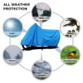Motorcycle Cover Bike Cover Waterproof Universal Dustproof Protective Motorbike Top Rain Cover for 70cc and 125cc Classic Models. 
