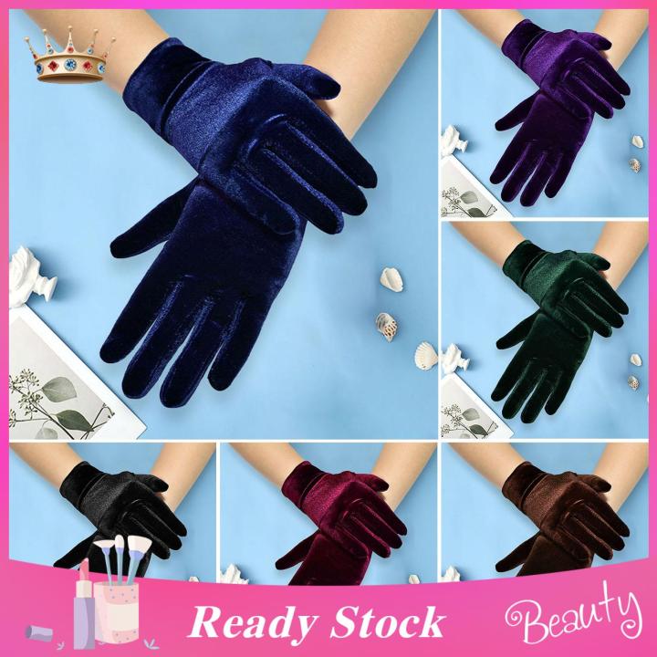 Trendygirl%20Winter%20Gloves%20High%20Elasticity%20Women%20Short%20Opera%20Party%20Gloves%20-%20Image%204