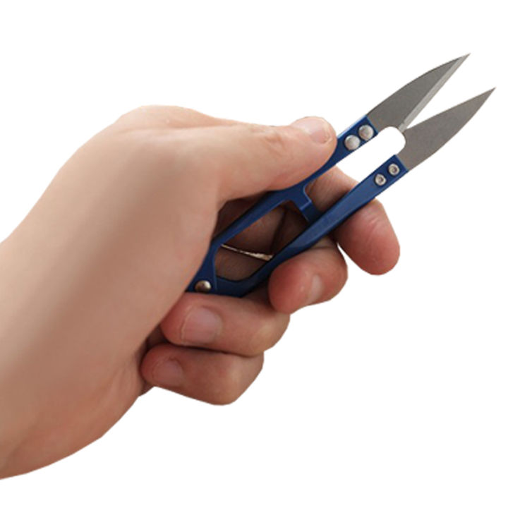 Tailor's%20Thread%20Cutter,%20Clipper%20Cutter%20Mini%20Scissors%20Hand%20Set%20U%20Shaped%20-%20Image%205