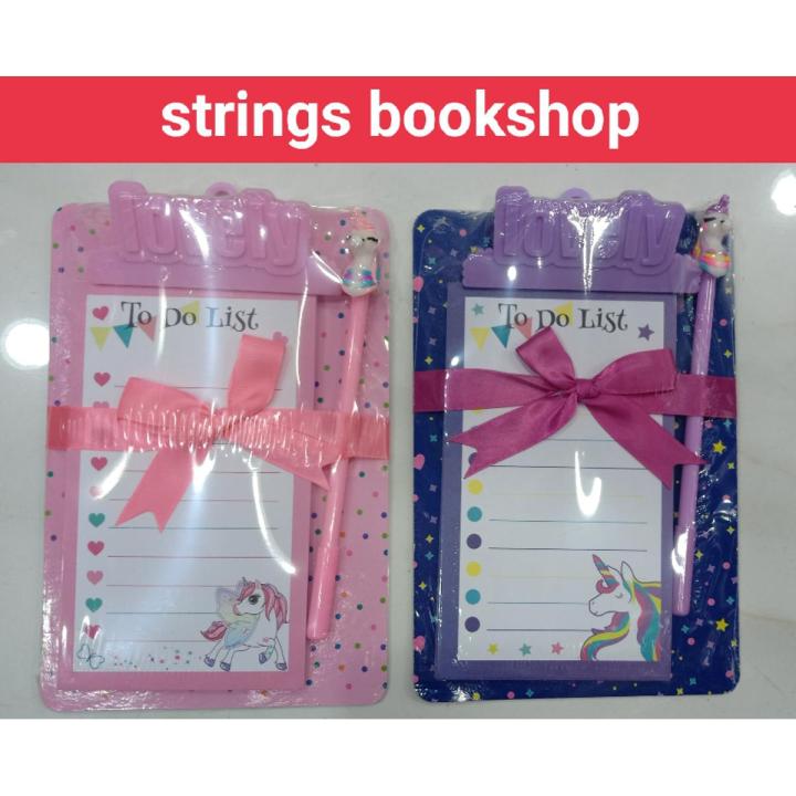 Unicorn to do list pad with unicorn pen unicorn notebook and pen for girls unicorn writing pad unicorn writing book Unicorn writing pad girls writing book girls writing pad girls notebook girls note book unicorn pencil box unicorn stationary