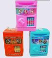 Cute Cartoons Plastic ATM Money Box For Kids. 