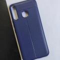 Tecno Spark 4 / Infinix Hot 8 - Stylish - Litchi Textured - Autofocus Silicon Cover - Case. 