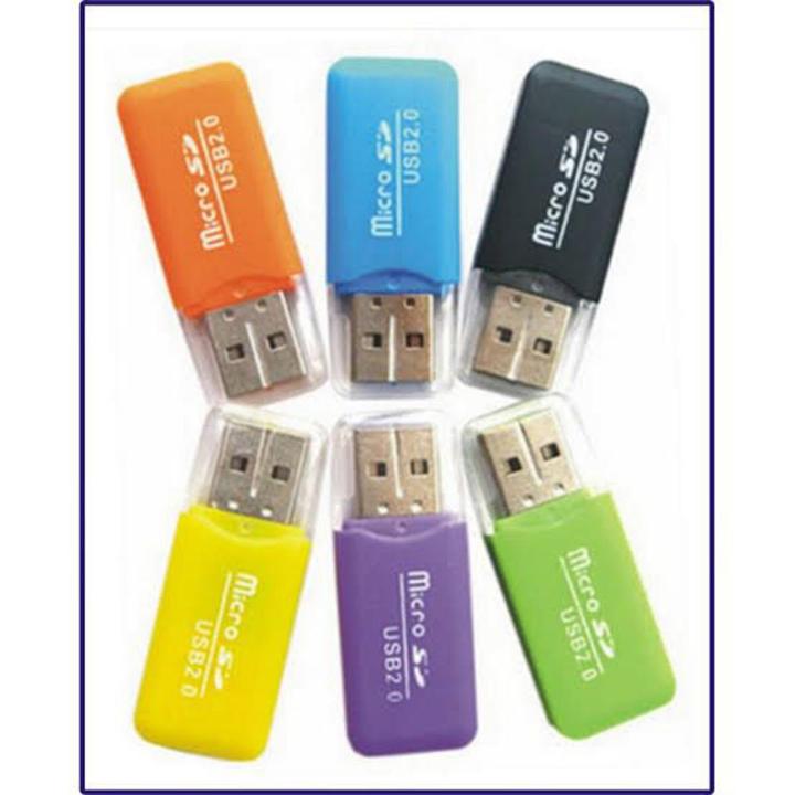 Card Reder Paci Pack of 2 Card Reader - Micro SD Card Reader USB 2.0 | Daraz.pk