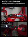 UNI-T UT118C Pen Type Multimeter Digital 6000 Counts AC/DC Voltage Resistance Capacitance Frequency Diode EF NCV Multi Tester. 