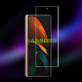Samsung Galaxy Z Fold 2 Front & Back Clear Hydrogel film Jelly Protector. 