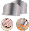 1x Newest Stainless Steel Kitchen Safety Finger Protector Chopping Tool Knife Slice Chop Safe Slice Tool. 