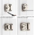 Universal Door Latch Gate Security Pull Door And Sliding Door Lock Left and Right Latches Bolts Zinc Alloy with Screws Pull Cabinet Latch. 