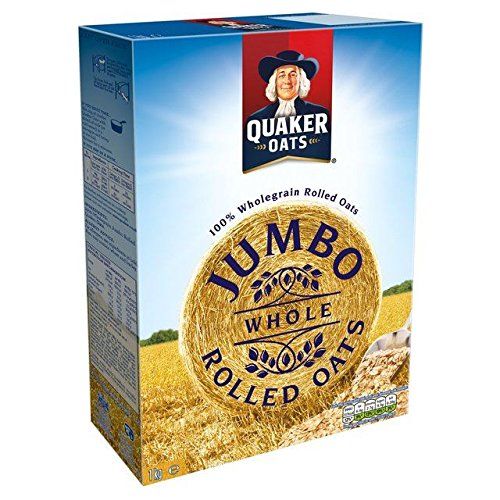 Quaker Oats Jumbo Rolled Oats Porridge - 350g