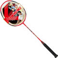 Original Kawasaki Red Color Super Light Badminton Racket Full Carbon Badminton Racket Set Professional, High Quality. 