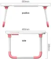 Laptop Desk, for Bed, Laptop Table , Portable Laptop Stand Por Tray with Foldable Legs Lap Desks Bed Trays for Eating and s Stand Lap for Reading Writing On Bed Couch Sofa Floor. 