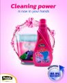 Panda Liquid Detergent Bottle – 330 ML Liquid Fabric Detergent for Cloth Liquid Surf For Clothes Laundry Detergent Liquid Soap With Color Protect Technology For All Types Of Fabrics Machine & Hand Wash Washing Detergent. 