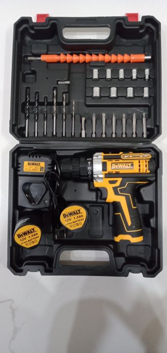 Imported%20100%25%20Copper%20Charging%20Electric%20Impact%20Drill%20Machine%2012%20Volt%20Power%20Tool%20Wireless%20Cordless%20Rechargeable%20Drill%20Machine%20Double%20Battery%20Variable%20Speed%20And%2014%20Torque%20Control%20Screw%20Driver%20Tightener%20Toolkit%20Box%20-%20High%20Quality%20-%20Image%202