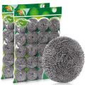 Kitchen Helper BalDish Washing Steel Spiral Sponge Cleaning Ball Steel Tip Wire Spring Stainless steel wire ball wash dishes Pack Of 6. 