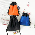 Cross-Border Drawstring Sports Backpack Portable Outdoor Waterproof Rucksack Simple and Lightweight Drawstring Bag Gift SetLOGO. 