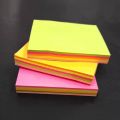 Pack Of 1 & 2 Pack of 200 Sheet - Multicolor Sticky Note Pad 3 X 3 76 X 76 multi colour Sticky Notes Book Mark Memo Pad Paper. 