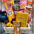 ramzan mubarak basket for gift , traditional gift basket for Ramadan , Ramadan Kareem gift baskets , decoration gift boxes ramdan kareem gifts , sehri basket , iftar basket. 
