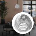 Iron Wire Lampshade Chandelier Shade Weave Rustic Mesh Lamp Shade Pendant Light Shade for Hotel. 