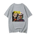 City Morgue Zillakami T-shirts MEN Trap Metal Manga/Comic T Shirts 100% Cotton High Quality Tshirts Spring and Summer Streetwear. 