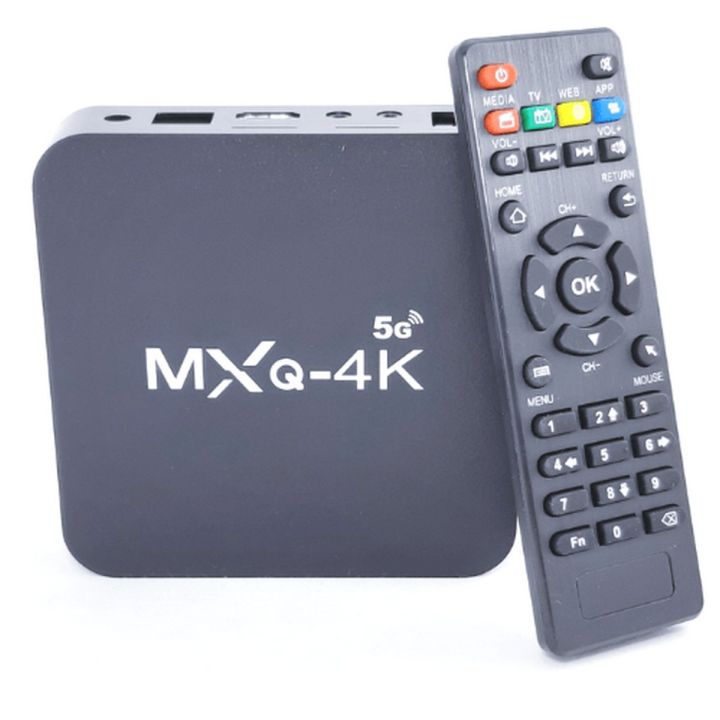 Professional%20TV%20Box%20MXQ%20/%20X96Q%20Pro-4K%20(1G/8GB),%20Easy%20To%20Set%20Up%20Android%209%20WiFi%202.4G/5G%20HEVC%20H.265%20OS:%20Android%209.0%20Ram:%201G%20Memory:%208GB%20WIFI:%20Built-in%202.4GHz%20/%205GHz%20-%20Image%202