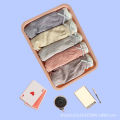Cross border flamingo lace women's panties wholesale seamless non-marking graphene padded crotch boxed women's triangle briefs. 