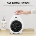 Topsky Mini Cartoon Heater Portable Space Heater 4000w Portable Electric Fan Heater Thermostat Overheat Protection Mute. 