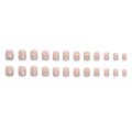 24Pcs Vintage Short Star Fake Nails with Glue DIY Art Design False Nails Wearable Nails Stylish Pattern Artificial Nails. 