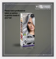 Color On Synthetic Dye Hair, Permanent Hair Color, 19No Shade Silver,Long-lasting Hair Color,Natural-Looking Hair Dye,Easy Application Hair Color,Gentle on Hair and Scalp. 
