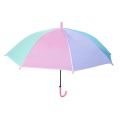 children's multi colours rainbow umbrella wind proof umbrella rain umbrella. 