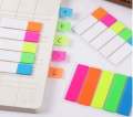 Pack of 100 - Mini Cute Small Sticky Flags Cute Colored Memo Pad Bookmark Marker Memo Flags Sticky Notes Office Supplies. 