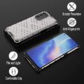 O-Lonnie for Oppo Reno 5 Back Cover Hard Shockproof Honeycomb Phone Case. 