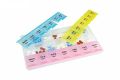 Weekly Pill Organizer, Three-Times-a-Day, Pill Case 7 Day Weekly Pill Box with Medication Reminder Pill Organizer - Morning Noon Evening Daily 21 Detachable Compartments (3x7). 