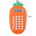 Carrot Shaped Mini Calculator Mini Cartoon Fruit Shape Calculator for School Office Use Compact Portable Calculator Mini Compact. 