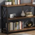 L Shaped Desk with Storage Shelves Corner Computer Desk PC Laptop Study Table (customised). 