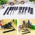 10Pcs/Lot Anti Static Hair Brush Hairstyle Comb Set Travel Hair Brushes Hairdresser Brush Hair Care Styling Tools Sets. 