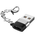 Phone Adapters Converters Type-C To USB 3.0A OTG Adapter Typc-c Converter Notebook Mobile Phone Adapter With Keychain New Professional. 
