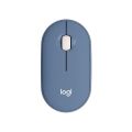 Logitech M350 Pebble Wireless Bluetooth Mouse - Silent (Blueberry). 