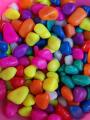 Stone Glossy and Decorative Garden and Glass Pebbles (Multicolour, 300 Grams. 