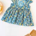 Flower Princess Girls Summer Dress Infant Toddler Girl Dresses Cotton Baby Clothing. 