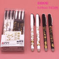 Aodemei erasable gel pen 12 pieces of Momo Lemo easy to erase student writing pen, carbon pen, water pen can be erased blue. 